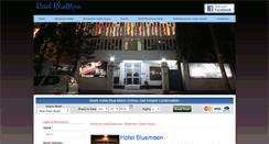 Desktop Screenshot of hotelbluemoonguwahati.com